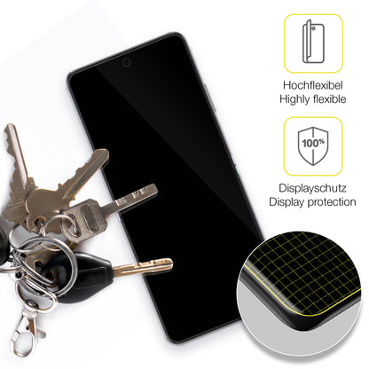 2x 3D Full Cover Schutzfolie für Huawei Pocket 2