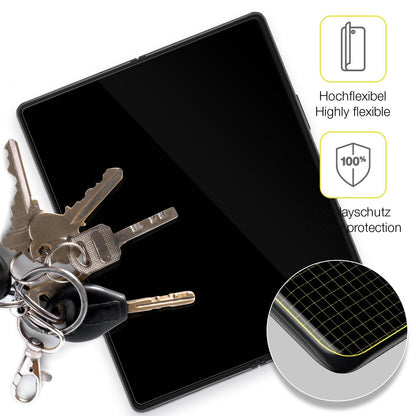 2x 3D Full Cover Schutzfolie für Samsung Galaxy Fold 4