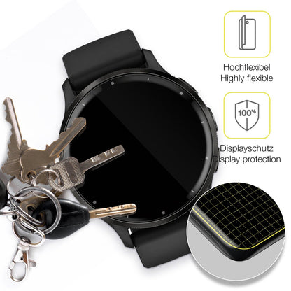 2x 3D Full Cover Schutzfolie für Garmin Venu 3