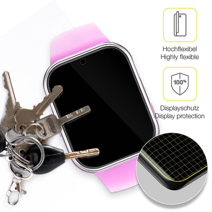 2x 3D Full Cover Schutzfolie für Igreeman Kinder Smartwatch