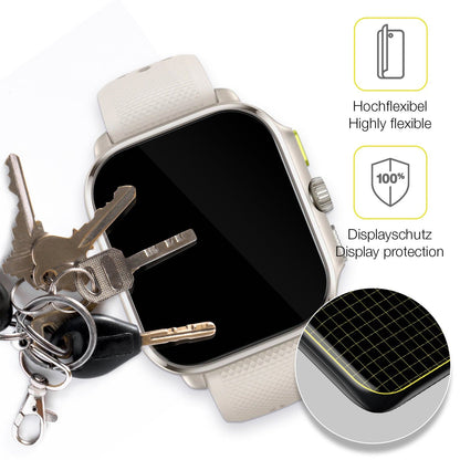 2x 3D Full Cover Schutzfolie für Amazfit Cheetah Square