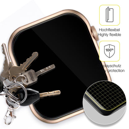 2x 3D Full Cover Schutzfolie für Livlov QX7PRO