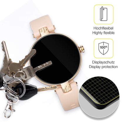 2x 3D Full Cover Schutzfolie für Sross Smartwatch 1.19 Zoll