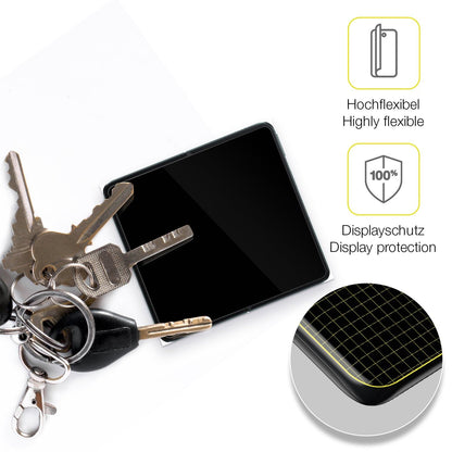 2x 3D Full Cover Schutzfolie für Oppo Find N3 Innenseite