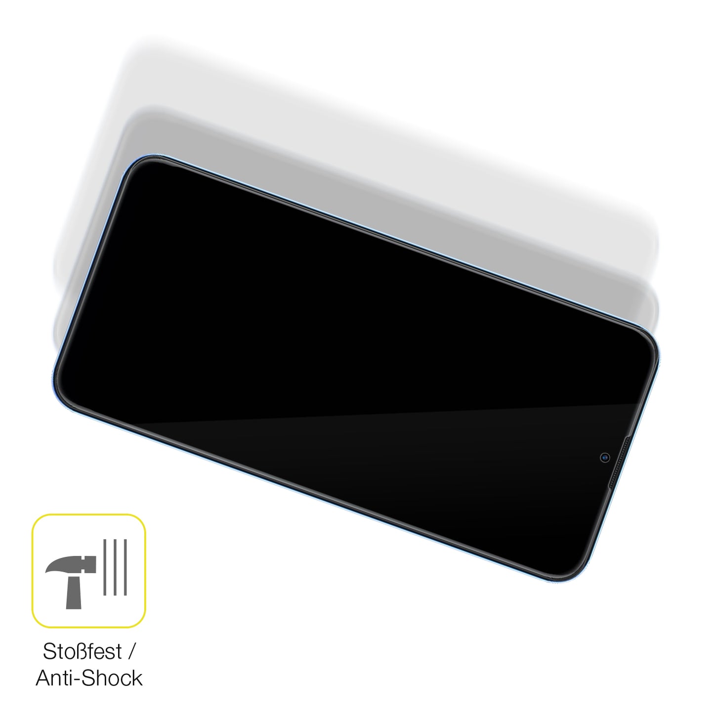 Schutz gegen Kratzer auf dem Coolpad Cool 12A Glas durch Schlüssel oder Ähnliches