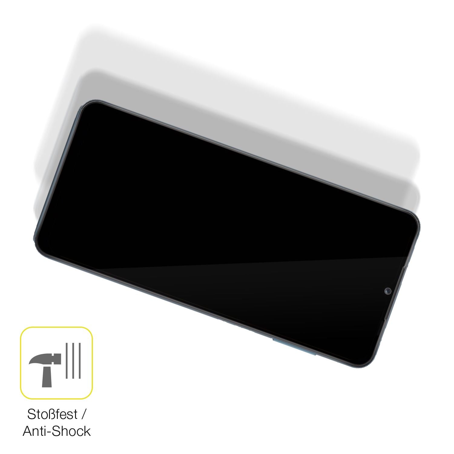 Schutz gegen Kratzer auf dem Samsung Galaxy A13 4G Glas durch Schlüssel oder Ähnliches