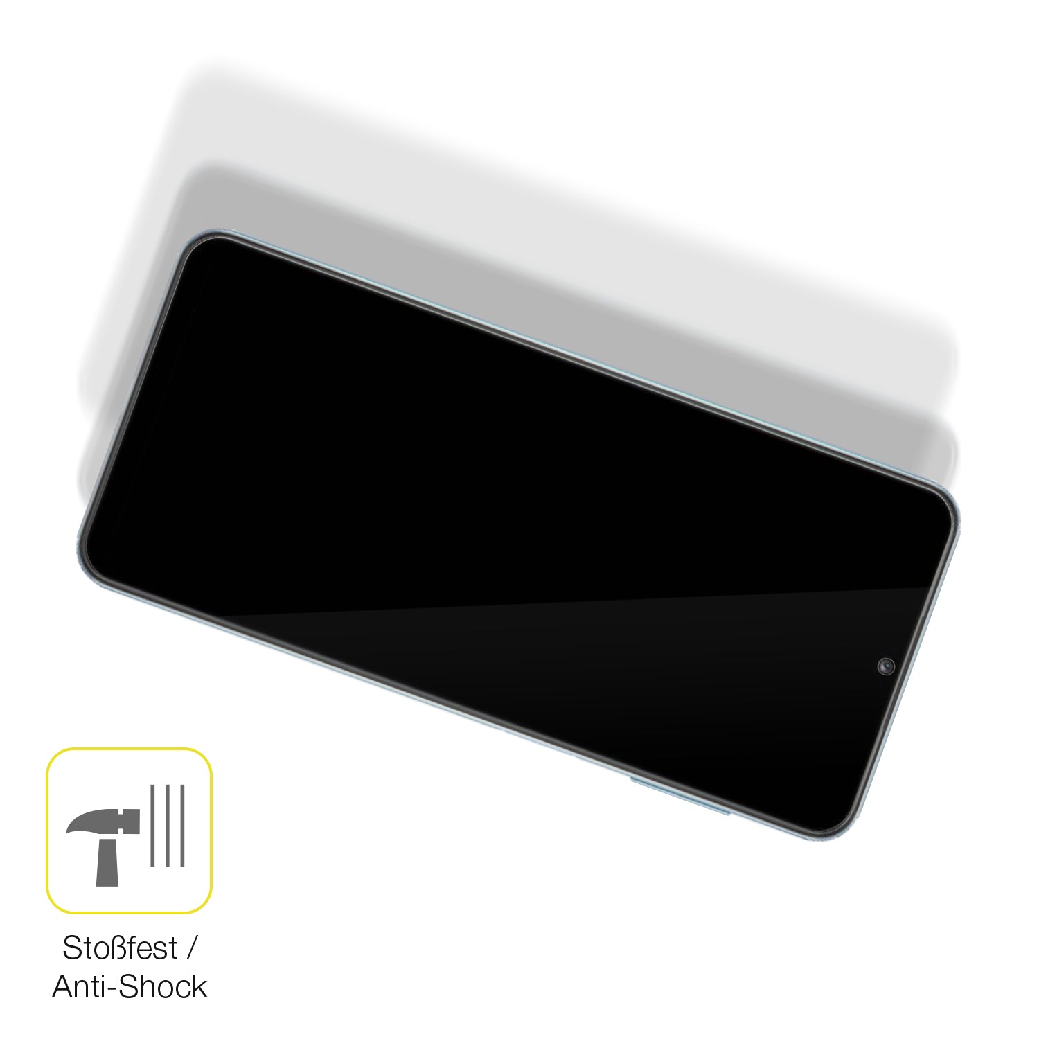 Schutz gegen Kratzer auf dem Samsung Galaxy M32 Glas durch Schlüssel oder Ähnliches