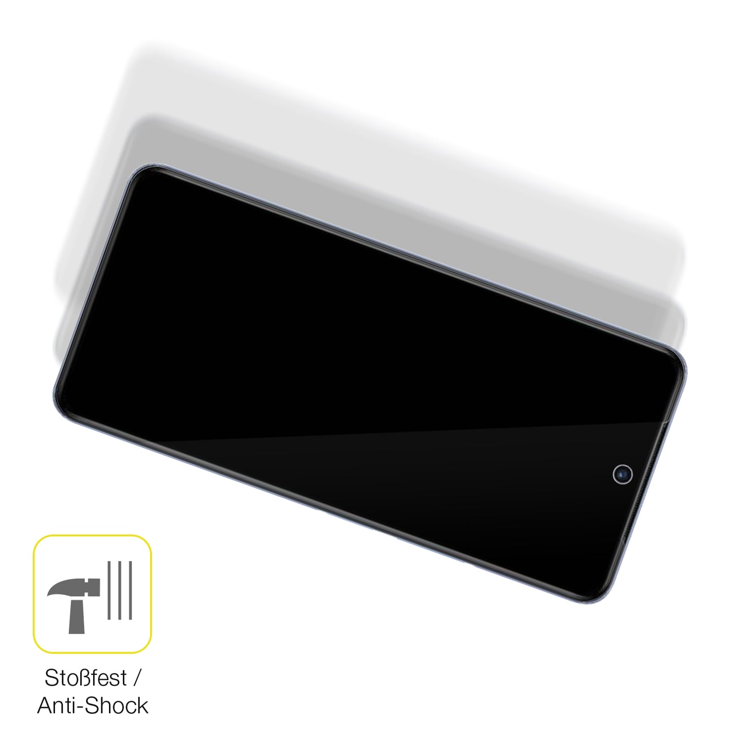 Schutz gegen Kratzer auf dem Vivo T1 5G Glas durch Schlüssel oder Ähnliches