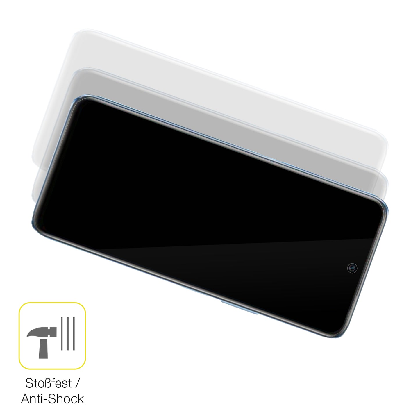2x 3D Full Cover Schutzfolie für Infinix Hot 20S