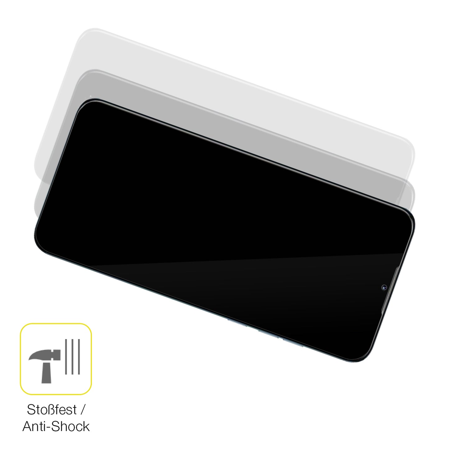 2x 3D Full Cover Schutzfolie für Oukitel C57 Pro