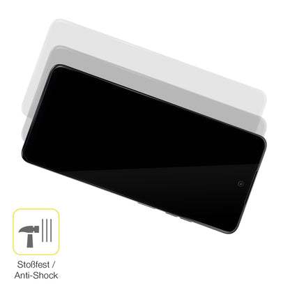 2x 3D Full Cover Schutzfolie für Motorola Moto G24 Power