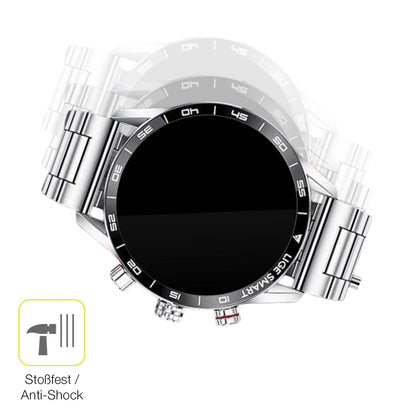 2x 3D Full Cover Schutzfolie für Lige ASD-ST2-B-PRO 1.43 Zoll