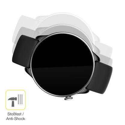 2x 3D Full Cover Schutzfolie für Amazfit GTR mini