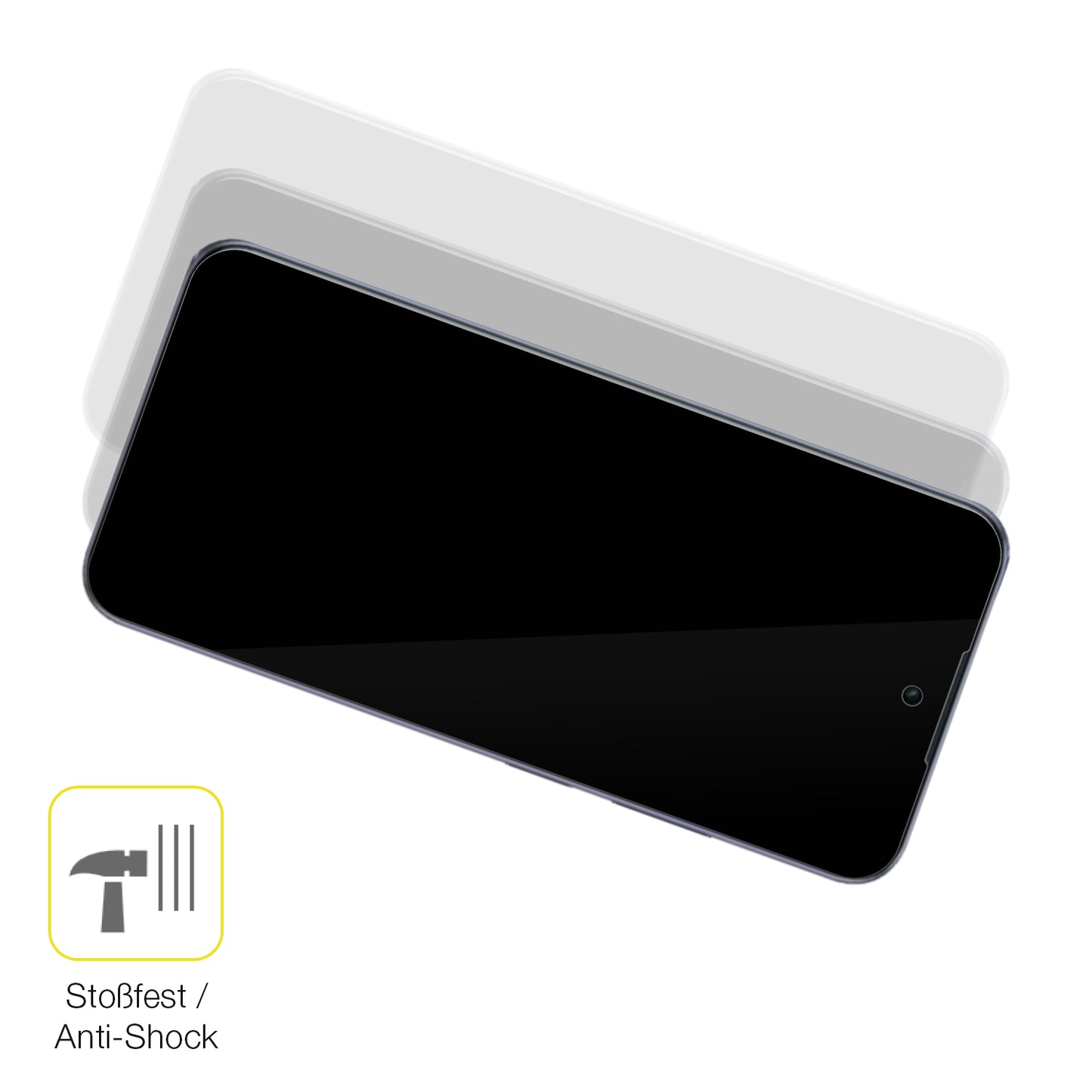 2x 3D Full Cover Schutzfolie für Infinix Hot 50 5G