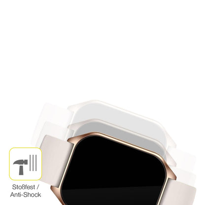 2x 3D Full Cover Schutzfolie für ZIMAOER Smartwatch 1.85 Zoll