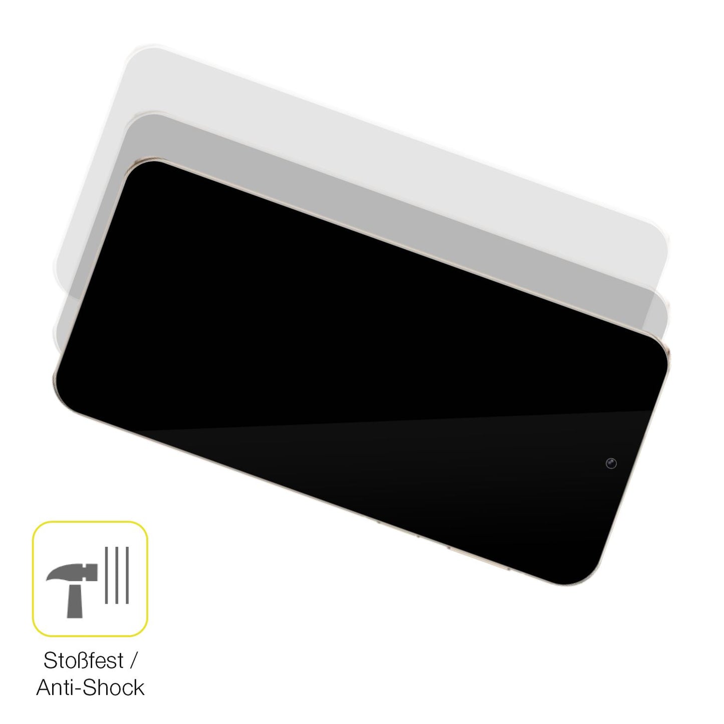 2x 3D Full Cover Schutzfolie für Huawei Pura 80 Ultra