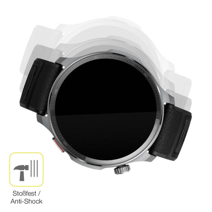 2x 3D Full Cover Schutzfolie für Huami Amazfit Balance 2 XT