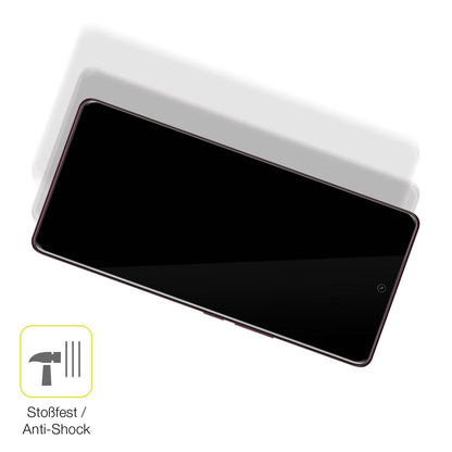 2x 3D Full Cover Schutzfolie für Vivo V29e