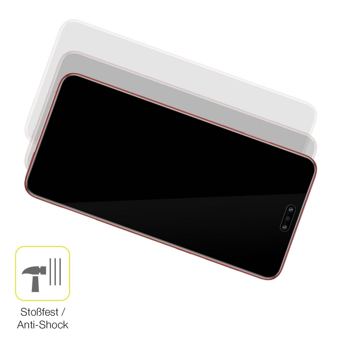 2x 3D Full Cover Schutzfolie für Huawei Mate 60 RS Ultimate