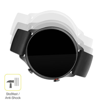 2x 3D Full Cover Schutzfolie für Amazfit GTR 2e