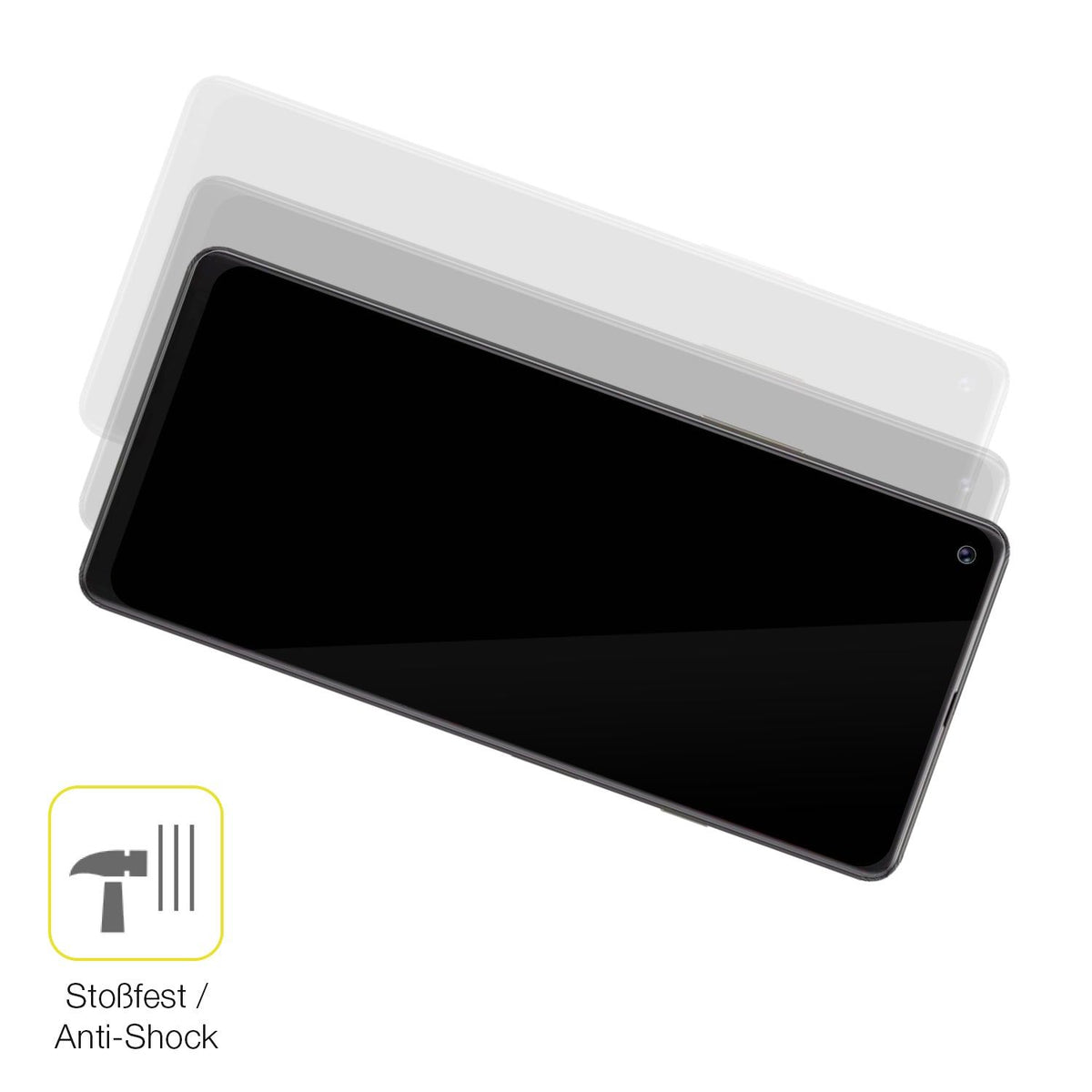 2x 3D Full Cover Schutzfolie für Cubot Max 3