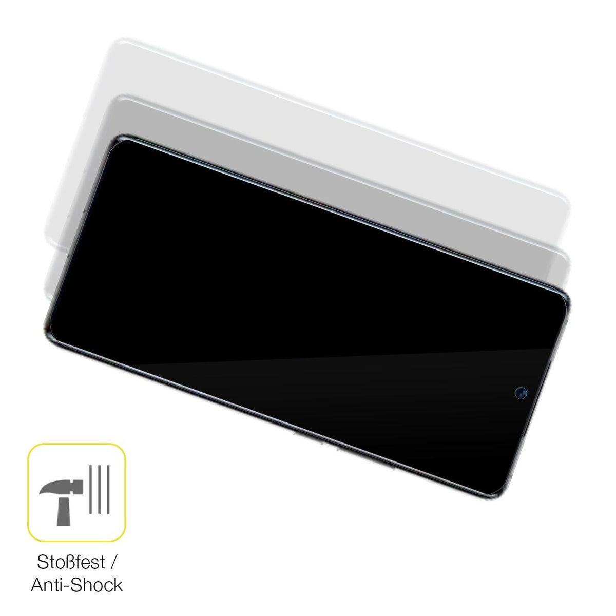 2x 3D Full Cover Schutzfolie für Meizu 20 Pro