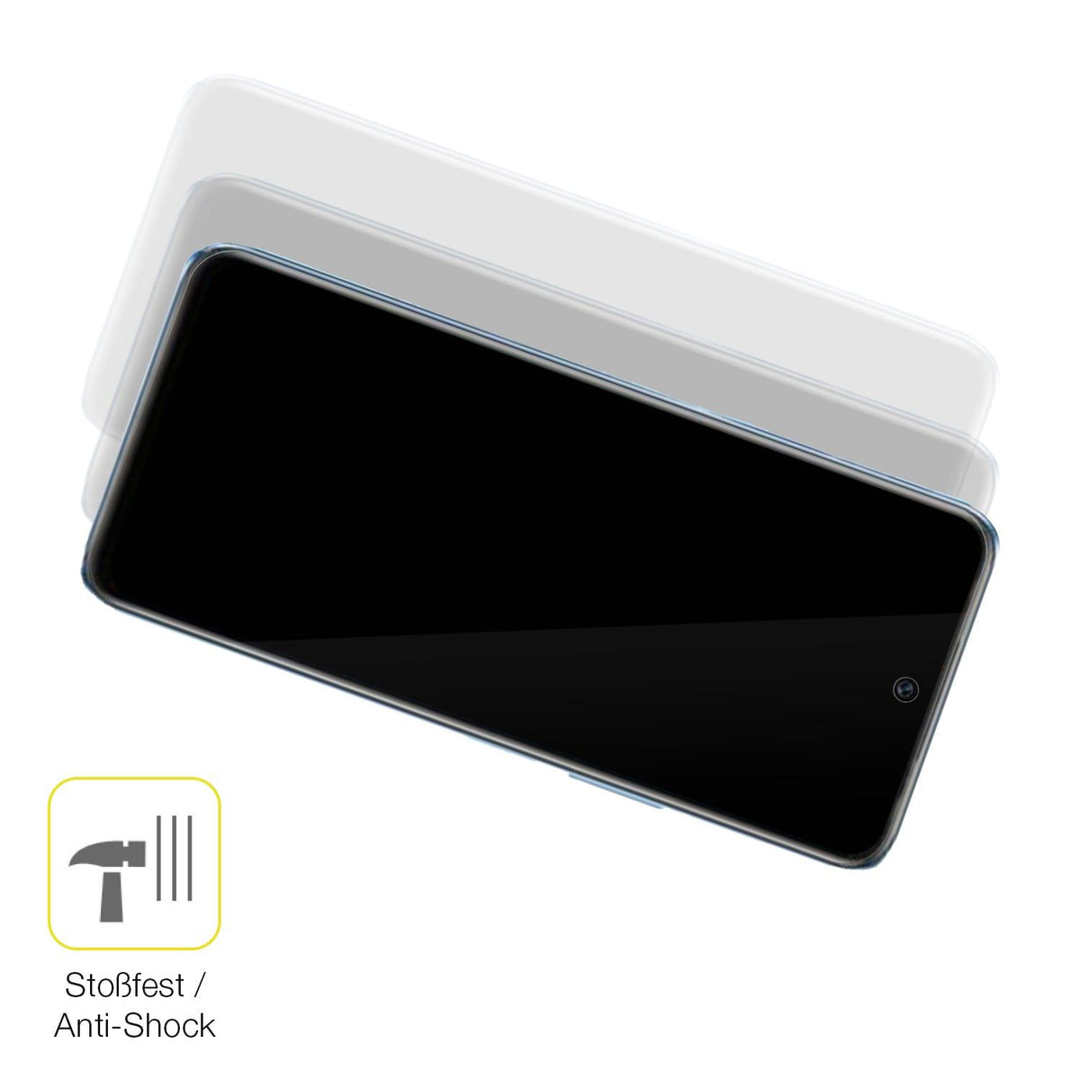 2x 3D Full Cover Schutzfolie für Infinix Hot 20S
