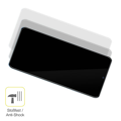 2x 3D Full Cover Schutzfolie für ZTE Blade A72