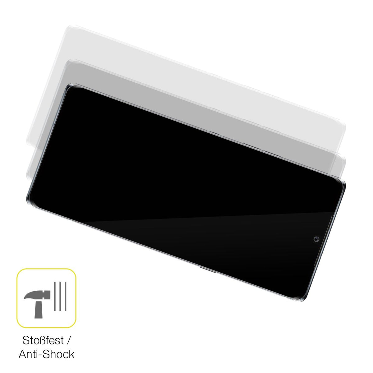 1x 3D Full Cover Schutzfolie für LG Velvet 5G UW