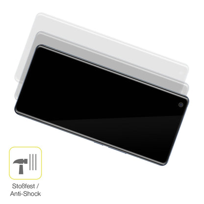 2x 3D Full Cover Schutzfolie für VIVO X50 Pro Plus