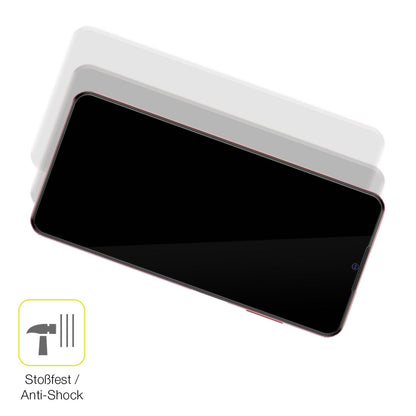2x 3D Full Cover Schutzfolie für ZTE Blade V40 Vita