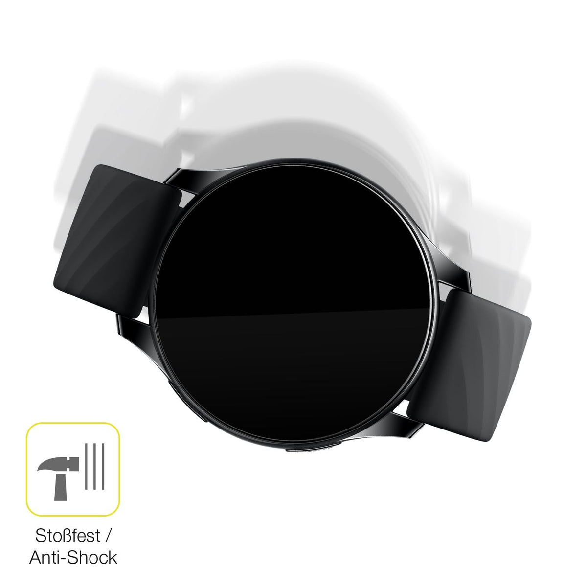 2x 3D Full Cover Schutzfolie für OnePlus Nord Smartwatch
