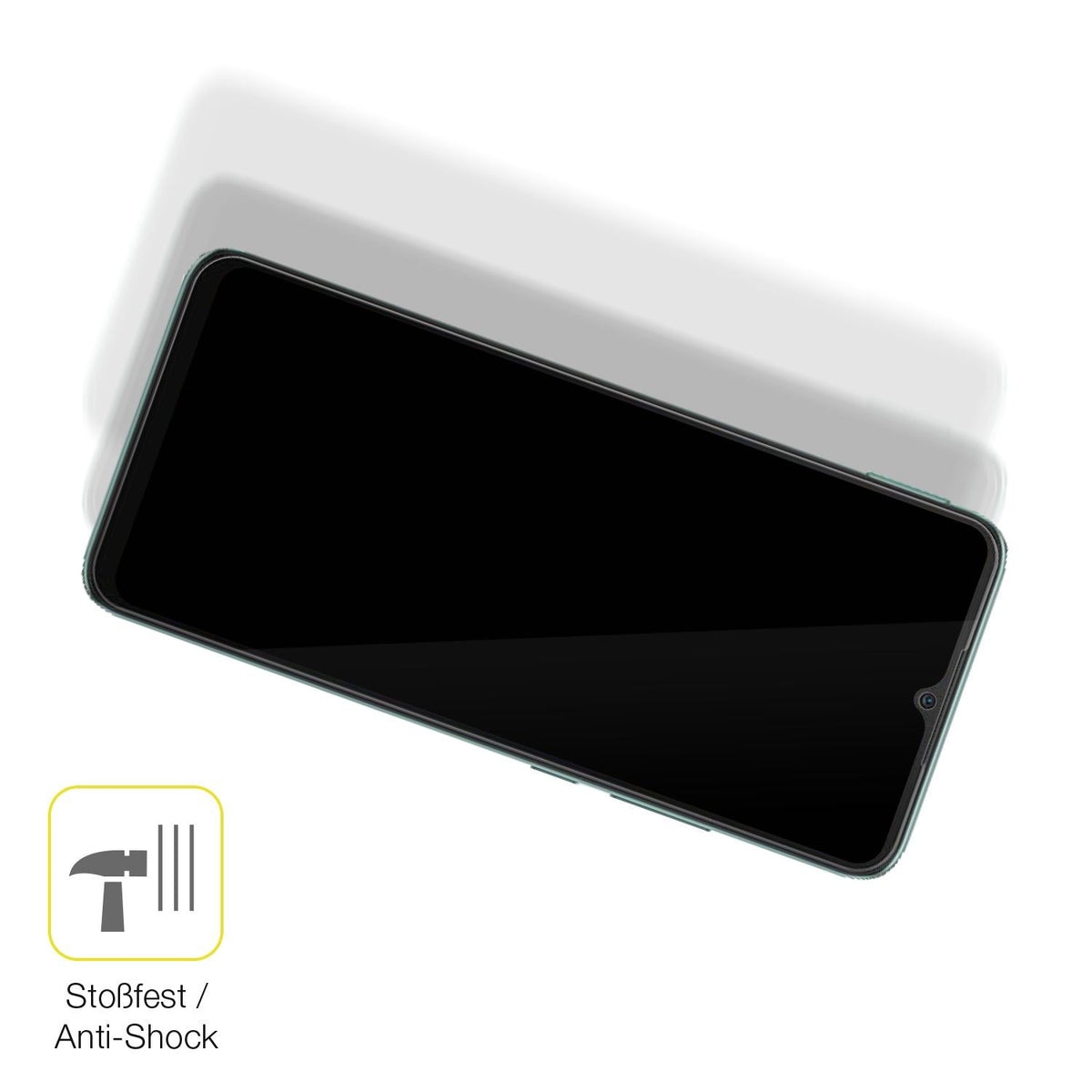 2x 3D Full Cover Schutzfolie für Xiaomi Poco C40