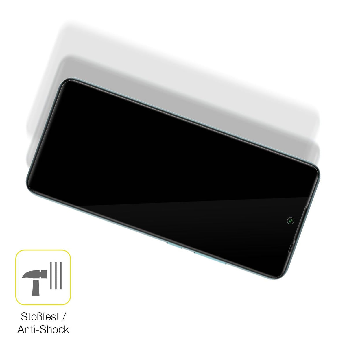 1x 3D Full Cover Schutzfolie für General Mobile GM22 Plus