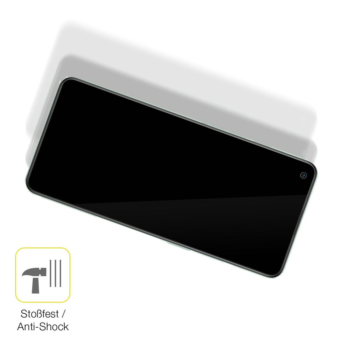2x 3D Full Cover Schutzfolie für Oppo Reno8 Lite