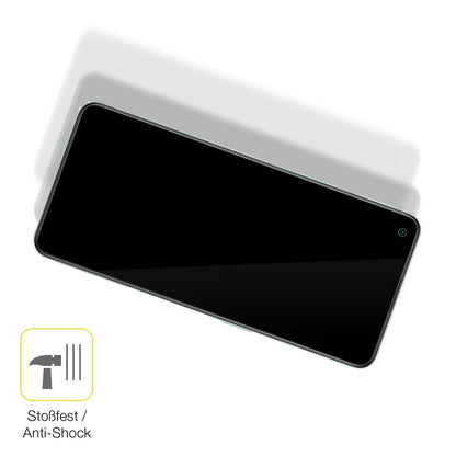 2x 3D Full Cover Schutzfolie für Oppo Reno8 Lite