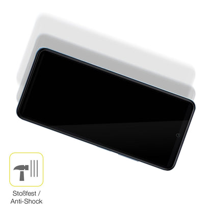 2x 3D Full Cover Schutzfolie für Xiaomi Redmi Note 11T Pro Plus