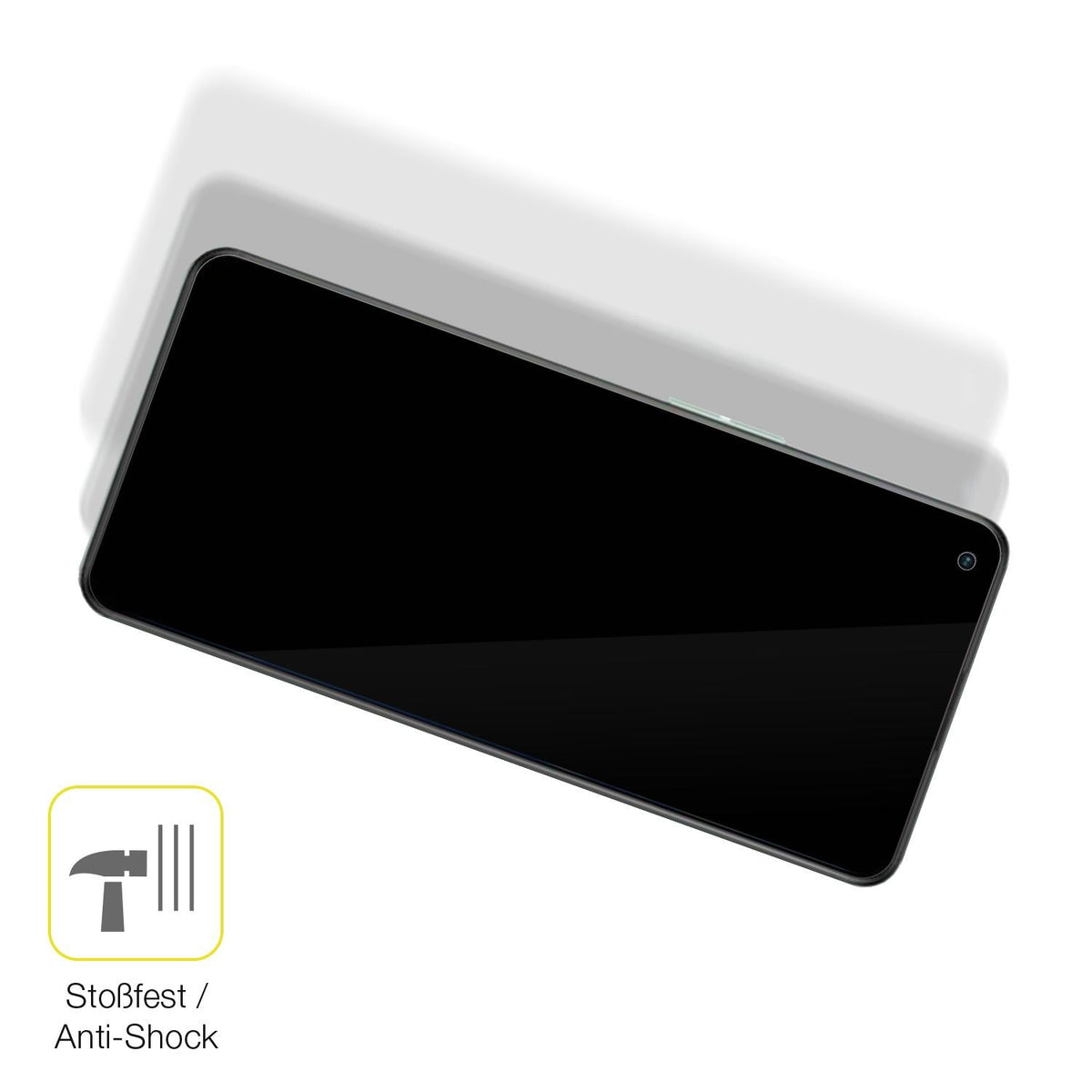 2x 3D Full Cover Schutzfolie für Oppo Reno7 Z 5G