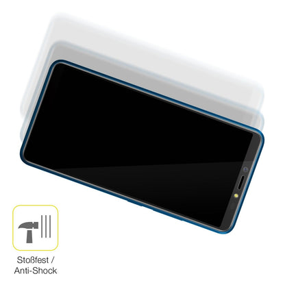 2x 3D Full Cover Schutzfolie für BQ 6030G Practic