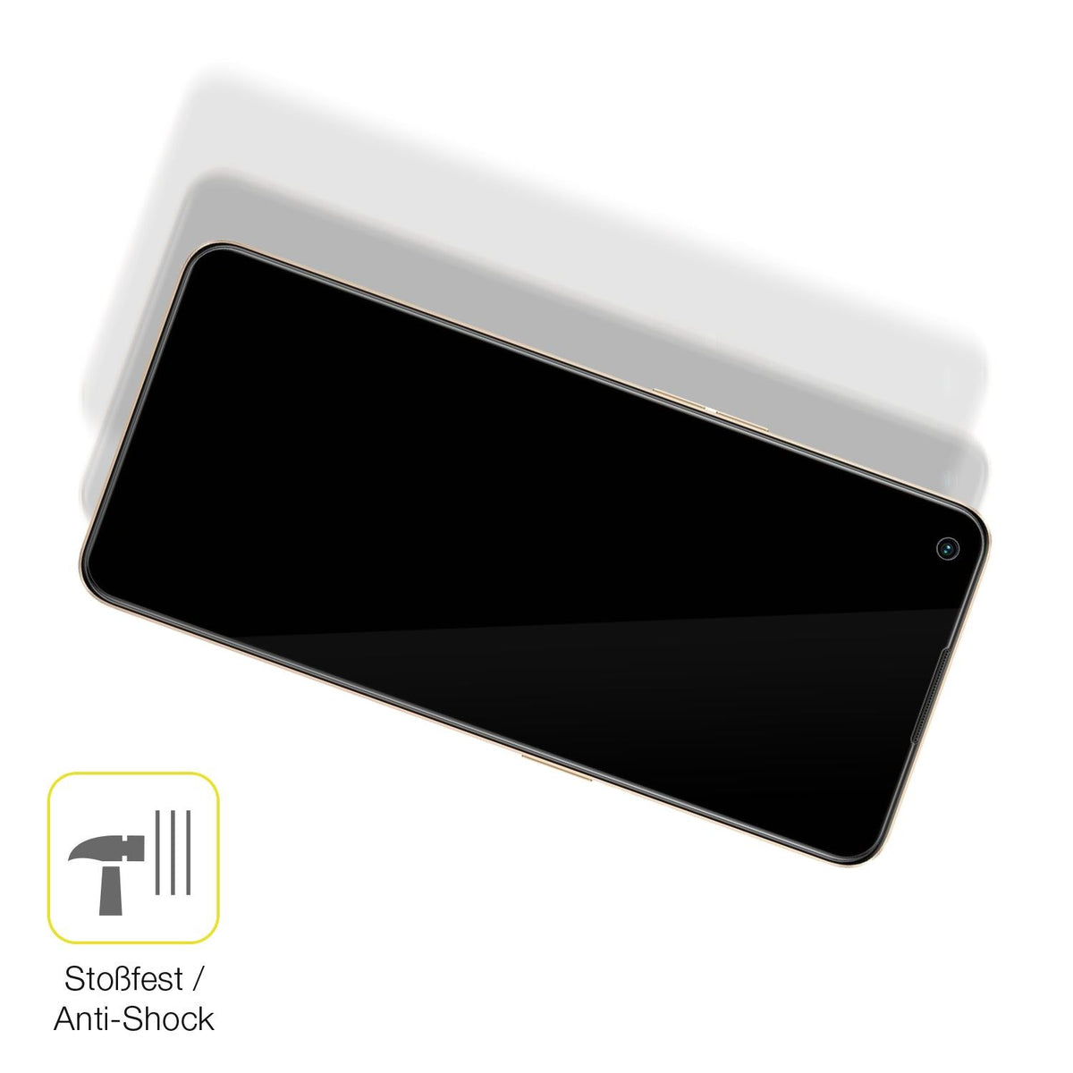 3x 3D Full Cover Schutzfolie für Oppo F21 Pro