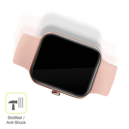 2x 3D Full Cover Schutzfolie für AooDen Smartwatch