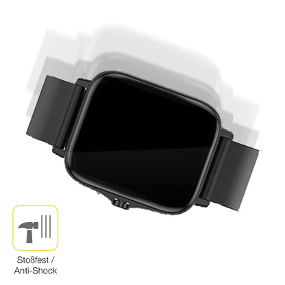 3x 3D Full Cover Schutzfolie für Kaseemi 1,7 Zoll Smartwatch