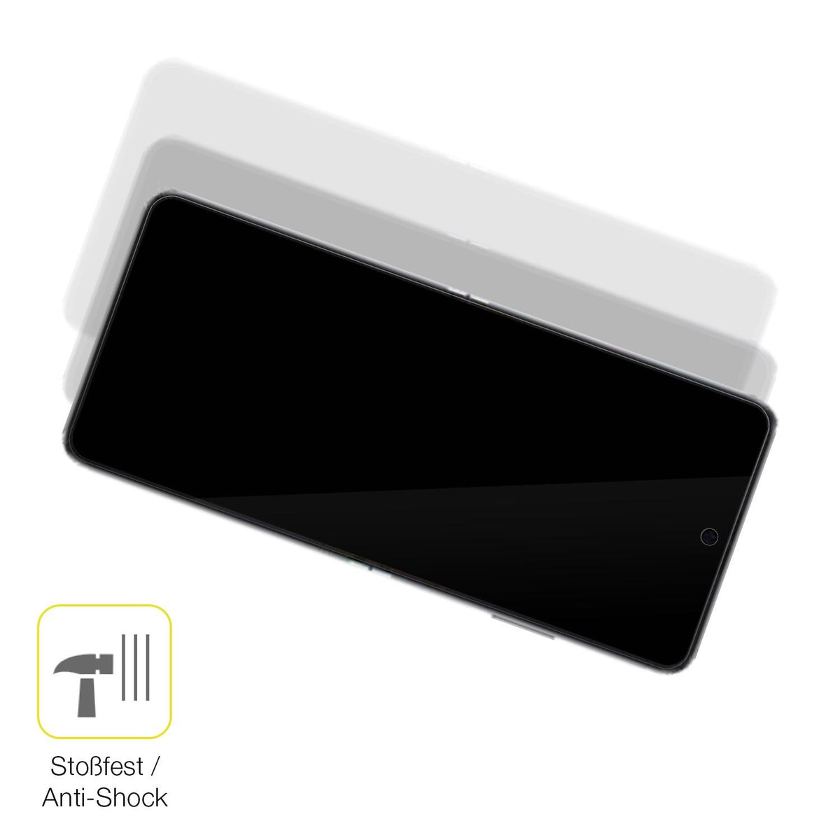 2x 3D Full Cover Schutzfolie für Huawei Pocket 2