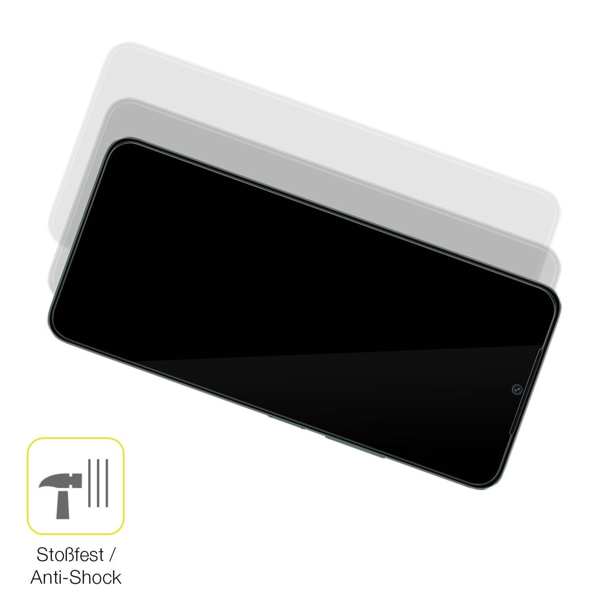 2x 3D Full Cover Schutzfolie für Xiaomi Redmi A3
