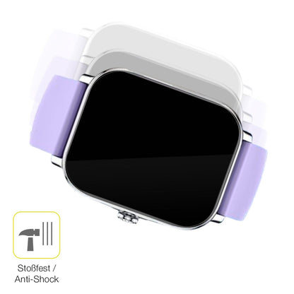 2x 3D Full Cover Schutzfolie für Zhizhi Smartwatch P90 1.85 Zoll