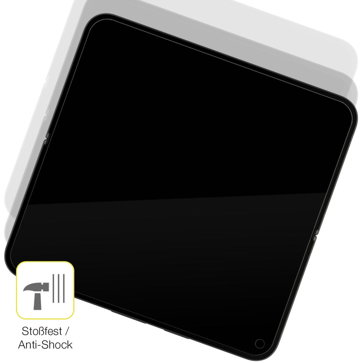 2x 3D Full Cover Schutzfolie für Google Pixel 9 Pro Fold Innenseite