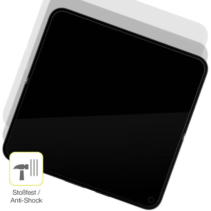2x 3D Full Cover Schutzfolie für Google Pixel 9 Pro Fold Innenseite
