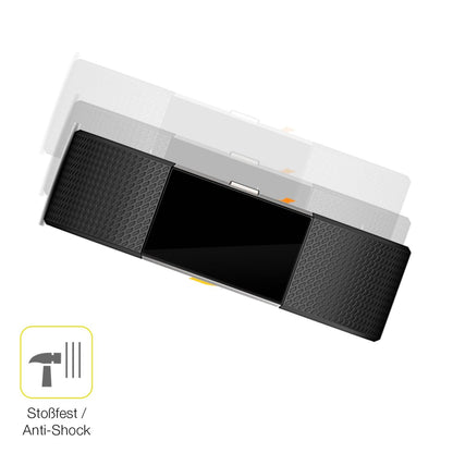 2x 3D Full Cover Schutzfolie für Fitbit Charge 2
