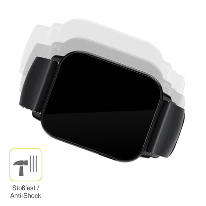 2x 3D Full Cover Schutzfolie für LLKBOHA P72 1.85 Zoll
