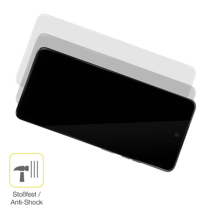 2x 3D Full Cover Schutzfolie für Motorola Moto G24 Power